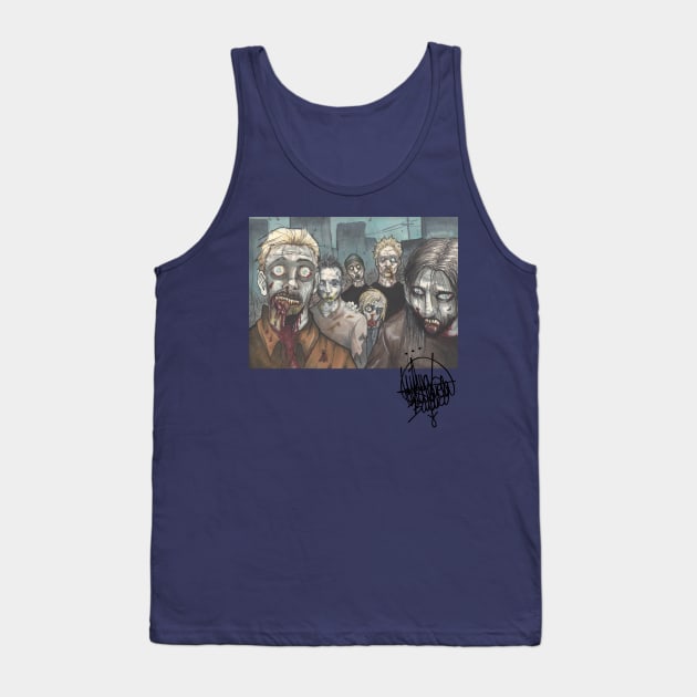 Zombies Tank Top by Teshit